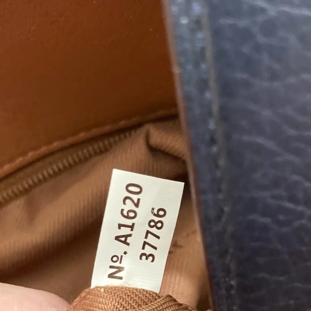 Coach Mercer 30 Satchel Colorblock Denim 37786 Dark Blue Leather Turnlock
